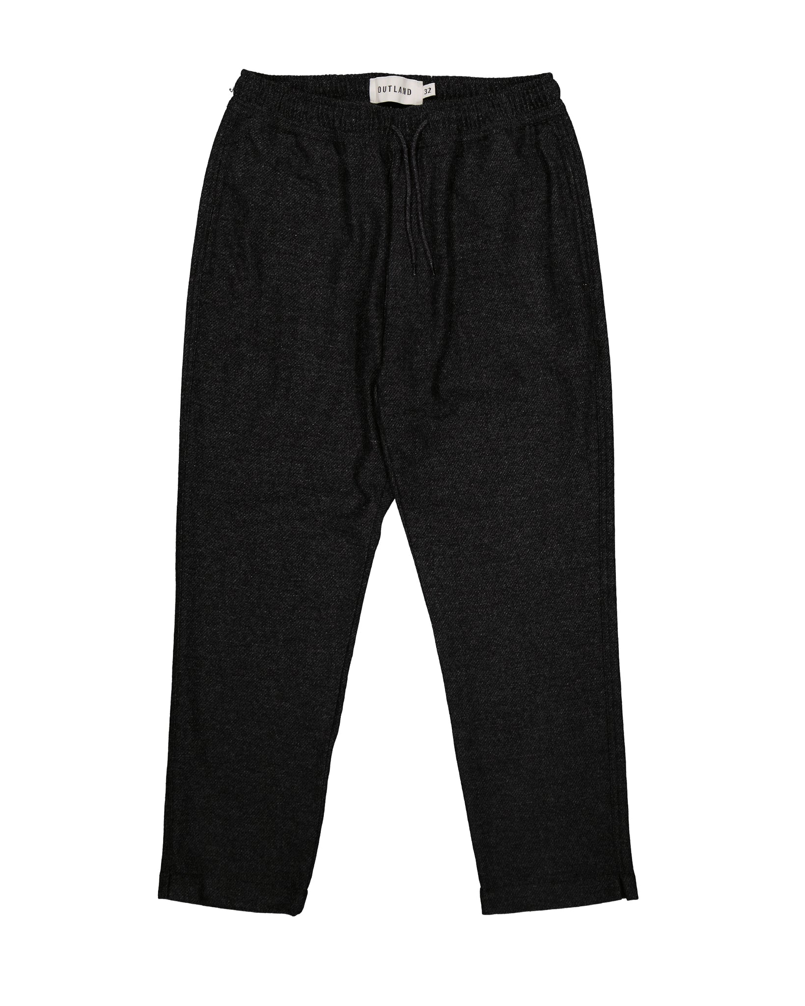 Pantalon Relax Wool anthracite chiné